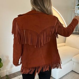 Suede vintage jacket
